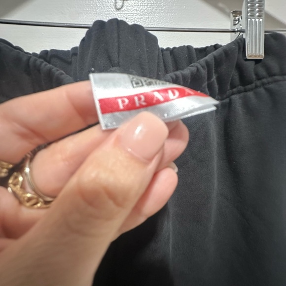 PRADA Women’s Black Joggers Size Small - Picture 7 of 10